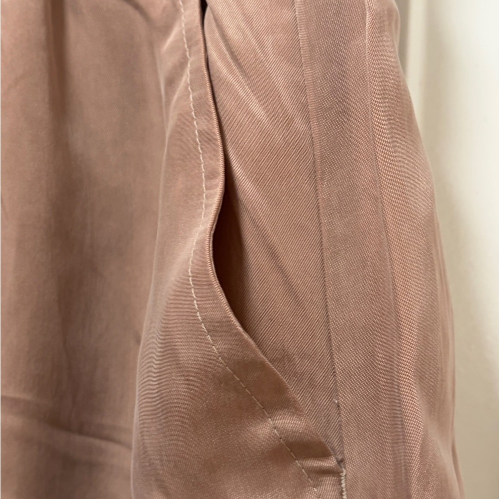 Travis Mathew‎ Chardonnay Sunday Pants NWT size XL in Almondine Wide Leg Flowy - Picture 7 of 13